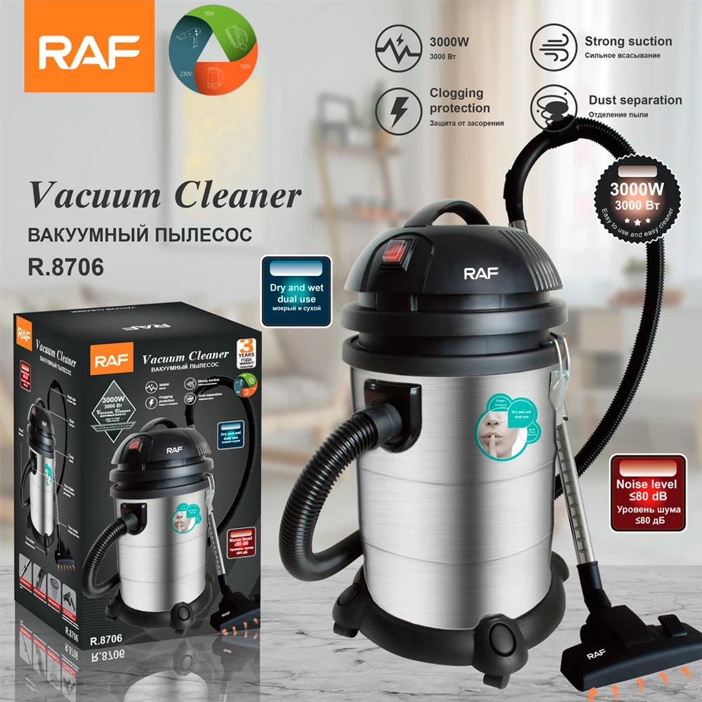 ΗΛΕΚΤΡΙΚΗ ΣΚΟΥΠΑ 3000 WATT ΜΕ 30 ΛΙΤΡΑ RAF R.8706 - vip mix shop