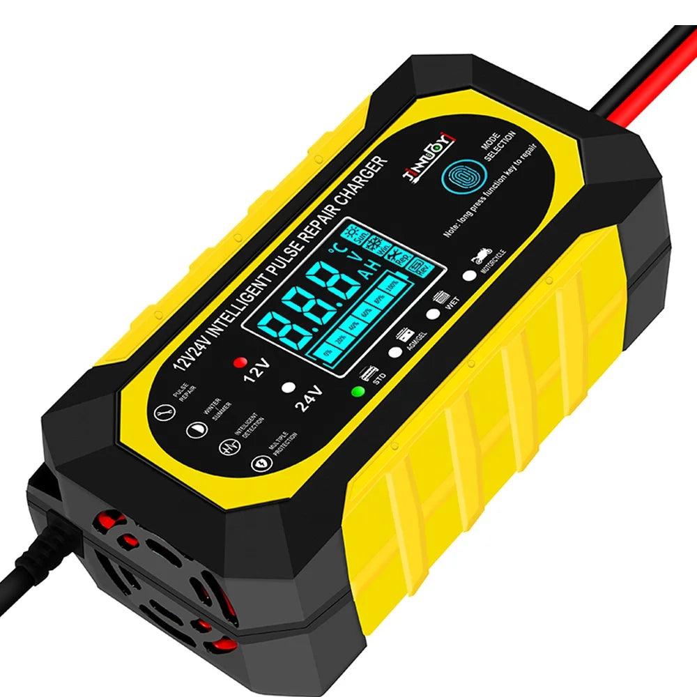 ΦΟΡΤΙΣΤΗΣ ΜΠΑΤΑΡΙΩΝ ΑΥΤΟΚΙΝΗΤΟΥ 12/24V ANDOWL (Q-DP750) -  vip mix shop