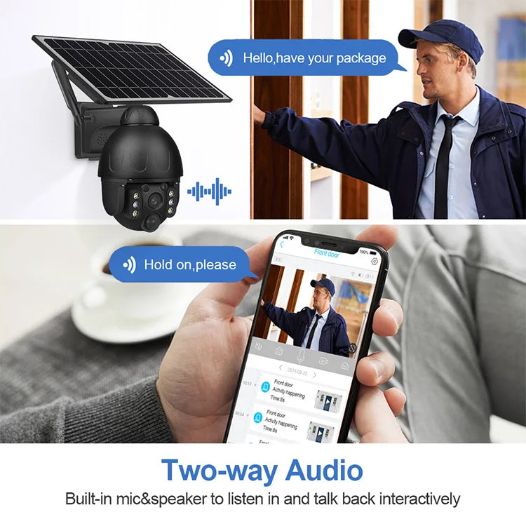 Ηλιακή Κάμερα 4G με Κάρτα SIM