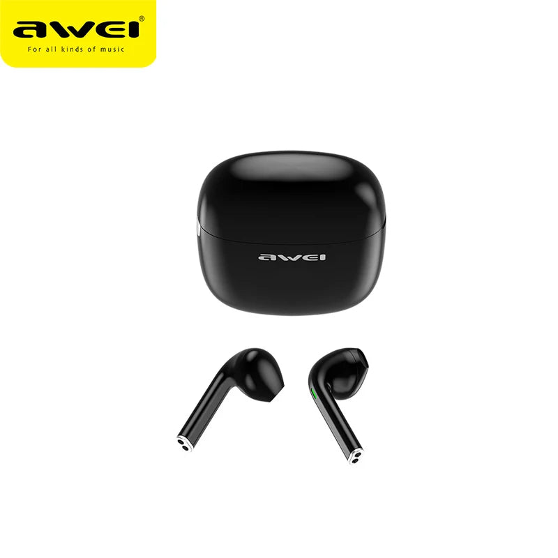 ΑΣΥΡΜΑΤΙΚΑ ΑΚΟΥΣΤΙΚΑ BLUETOOTH AWEI T28 TWS ΜΕ ΘΗΚΗ ΦΟΡΤΙΣΗΣ
