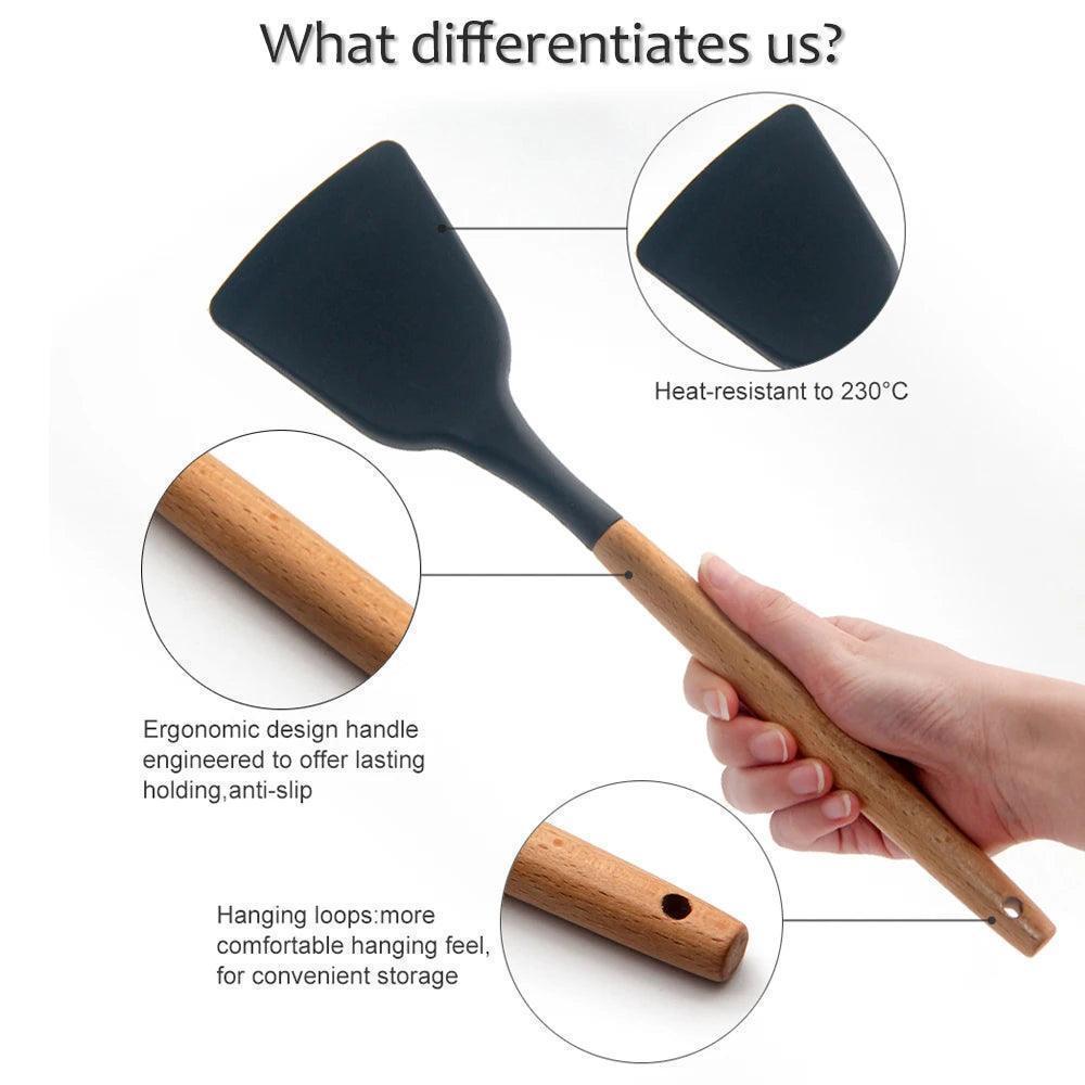 ΣΕΤ ΚΟΥΤΑΛΕΣ ΣΙΛΙΚΟΝΗΣ 12 ΤΕΜΑΧΙΑ - vip mix shop