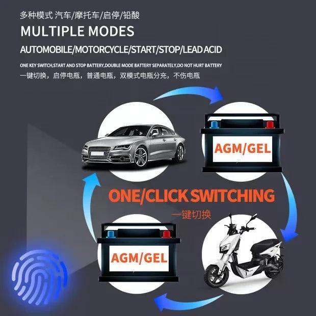 ΕΚΚΙΝΗΤΗΣ ΜΠΑΤΑΡΙΩΝ ΑΥΤΟΚΙΝΗΤΟΥ 12V/24V -  vip mix shop