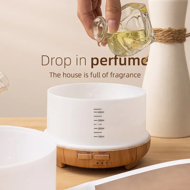 ΣΥΣΚΕΥΗ ΑΡΩΜΑΤΟΘΕΡΑΠΕΙΑΣ & ΥΓΡΑΝΤΗΡΑΣ ΜΕ LED ΦΩΤΙΣΜΟ ANDOWL 