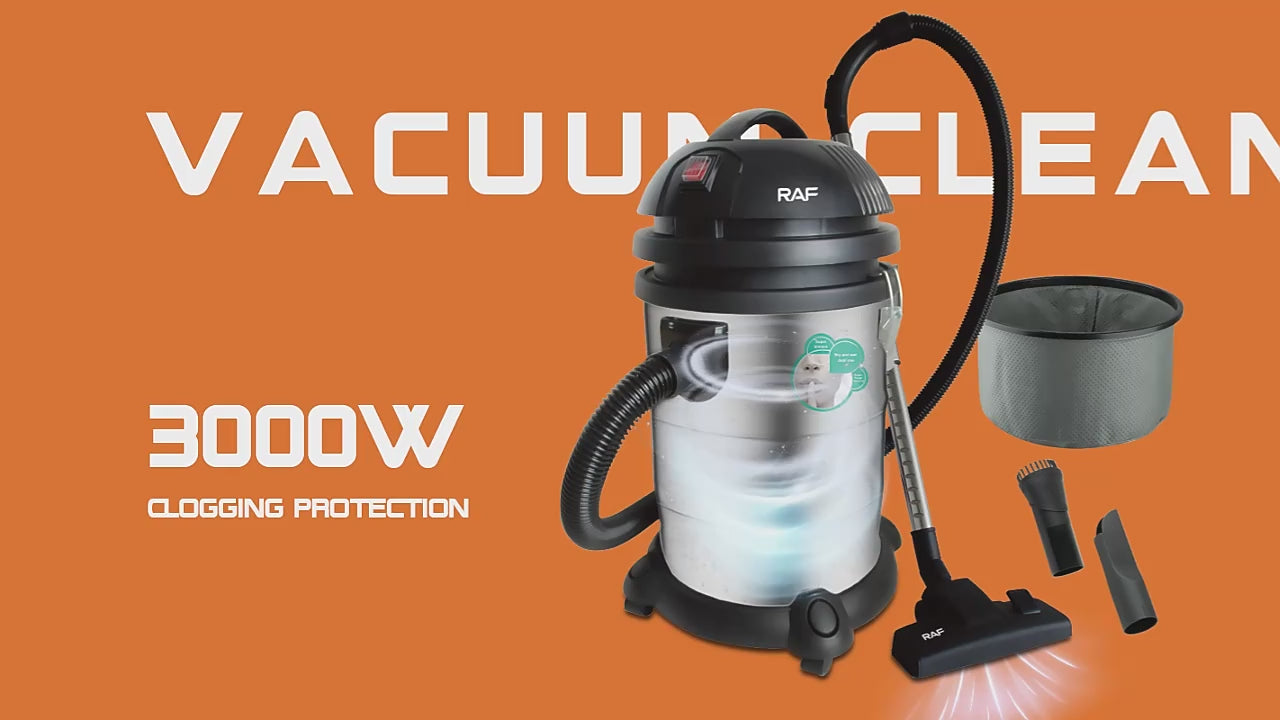 ΗΛΕΚΤΡΙΚΗ ΣΚΟΥΠΑ 3000 WATT ΜΕ 30 ΛΙΤΡΑ RAF R.8706 - vip mix shop