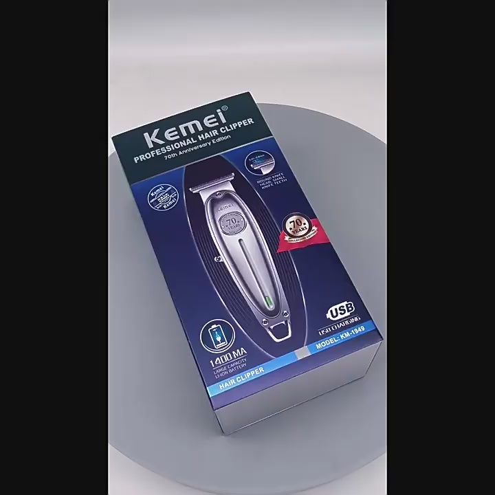 KEMEI ΕΠΑΓΓΕΛΜΑΤΙΚΗ ΕΠΑΝΑΦΟΡΤΙΖΟΜΕΝΗ ΚΟΥΡΕΥΤΙΚΗ ΜΗΧΑΝΗ KM-1949 – ΑΣΗΜΙ