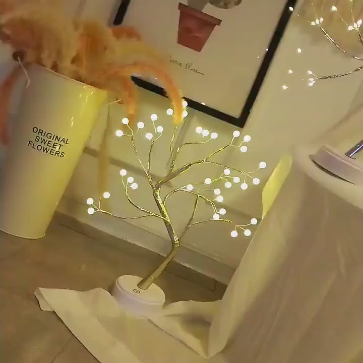 Φωτιστικό Δέντρο LED Στυλ Μπονσάι (Bonsai Tree Light) - με Θερμό Φως
