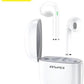 IN-EAR BLUETOOTH HANDSFREE ΑΚΟΥΣΤΙΚΑ ΜΕ ΑΝΤΟΧΗ ΣΤΟΝ ΙΔΡΩΤΑ ΚΑΙ ΘΗΚΗ ΦΟΡΤΙΣΗΣ AWEI T28 ΛΕΥΚΑ