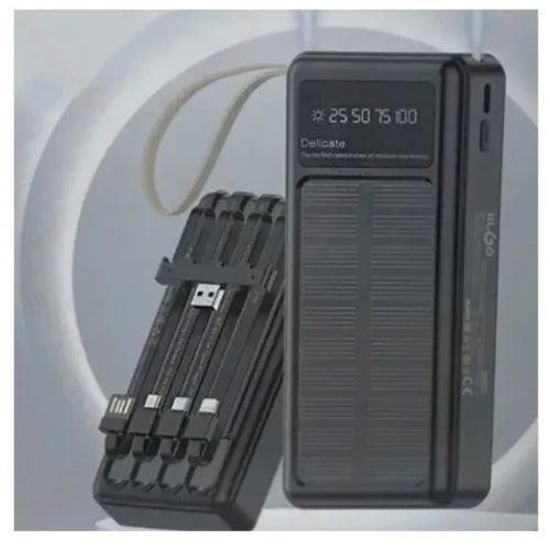 ΗΛΙΑΚΟΣ ΦΟΡΤΙΣΤΗΣ ΚΙΝΙΤΟΥ SOLAR POWER BANK 20000MAH KLGO KP-96 ΜΑΥΡΟ - vip mix shop
