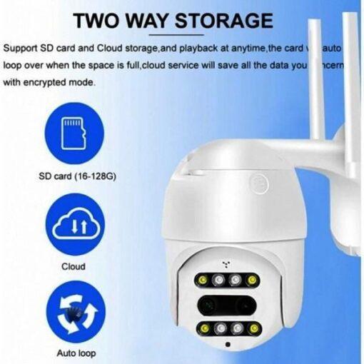 Andowl q s2000 WiFi camera ΠΑΡΑΚΟΛΟΥΘΗΣΗΣ ΑΔΙΑΒΡΟΧΗ ΜΕ ΦΑΚΟ - vip mix shop