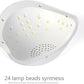 ΕΠΑΓΓΕΛΜΑΤΙΚΗ ΛΑΜΠΑ UV/LED ΦΟΥΡΝΑΚΙ ΝΥΧΙΩΝ SUNONE 48W 1+1 ΔΩΡΟ