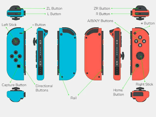 JOY CON NINTENDO SWITCH -  vip mix shop