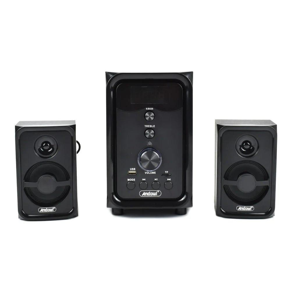 ΗΧΕΙΑ ANDOWL Q-YX107T BLUETOOTH 2.1 1000W PMPO ΜΕ USB & MICRO SD - vip mix shop
