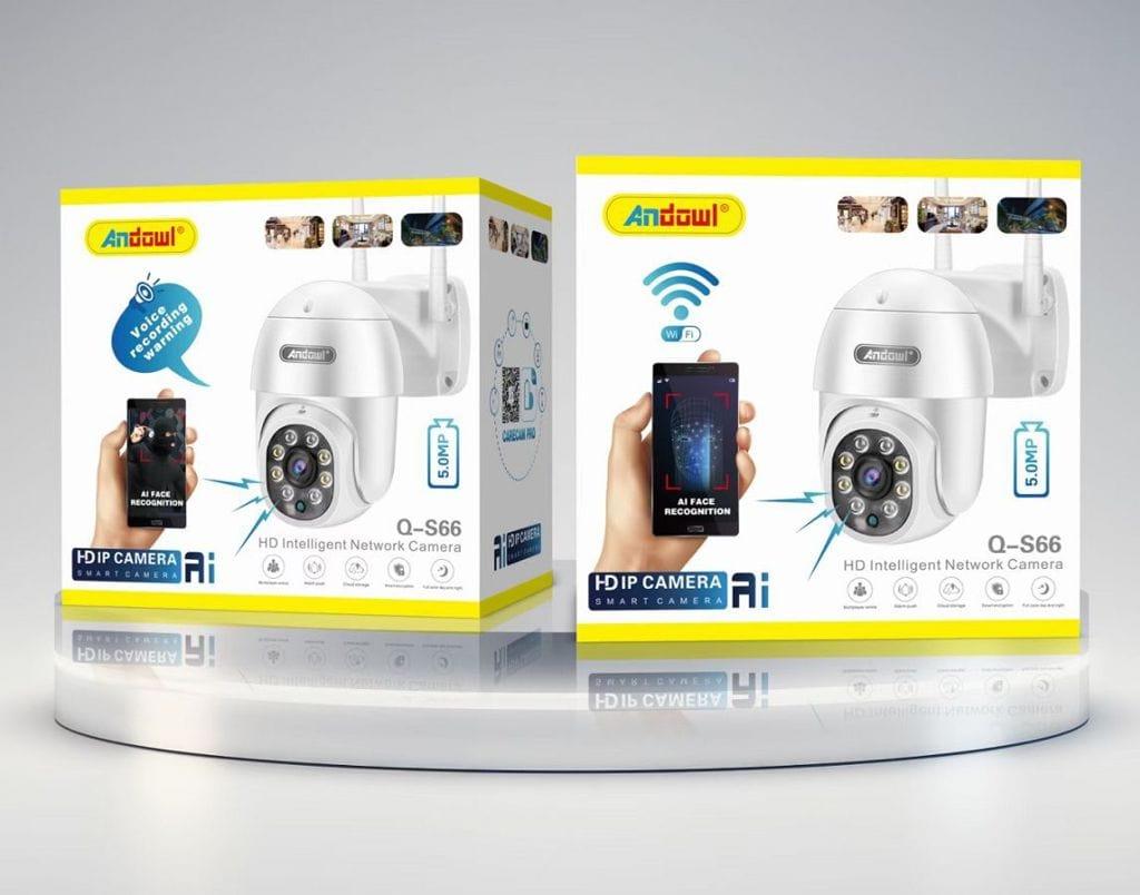 ΚΑΜΕΡΑ ΠΑΡΑΚΟΛΟΥΘΗΣΗΣ WiFi 360 ANDOWL Q-S66 - vip mix shop