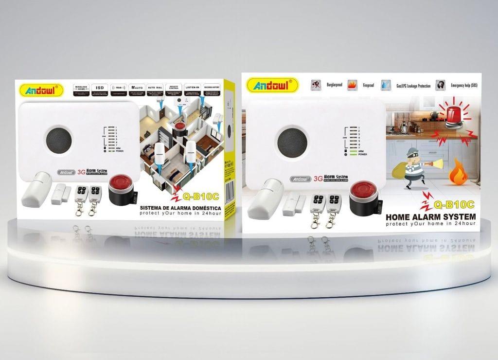 Έξυπνο Σύστημα Ασφαλείας Home Alarm Q-B10C - vip mix shop