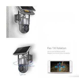 Ηλιακή Κάμερα 4G IP Wi-Fi 1080p Αδιάβροχη Μπαταρίας ANDOWL-QSX01 - vip mix shop