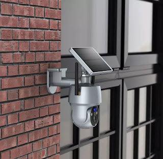 Ηλιακή Κάμερα 4G IP Wi-Fi 1080p Αδιάβροχη Μπαταρίας ANDOWL-QSX01 - vip mix shop