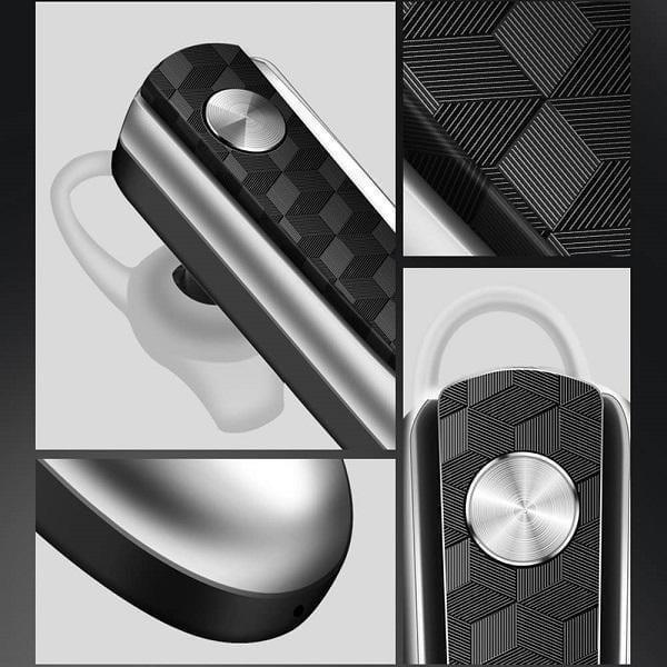 BLUETOOTH HANDSFREE FINEBLUE HF-68 EARΒUD ΜΑΥΡΟ - vip mix shop