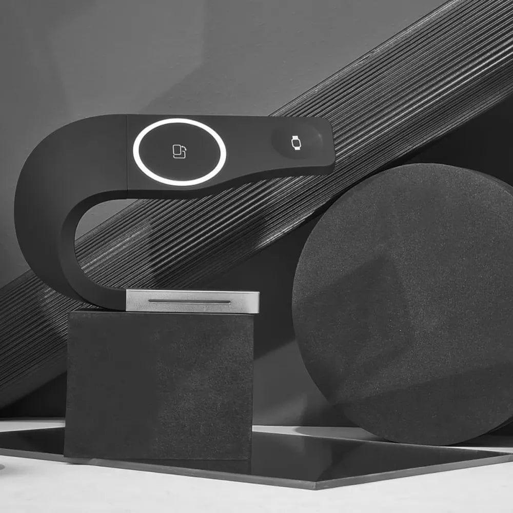 AIRPODS ΦΟΡΤΙΣΗ ΑΣΥΡΜΑΤΗ ΦΟΡΤΙΣΗ IPHONE WHATCH 3 ΣΕ 1 - vip mix shop