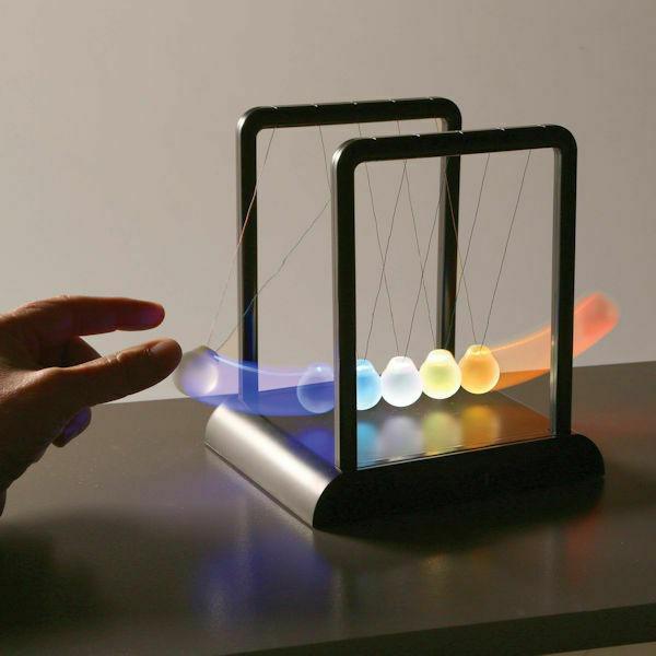 Εκκρεμές του Νεύτωνα με Φωτιζόμενες Μπάλες Ισορροπίας - vip mix shop