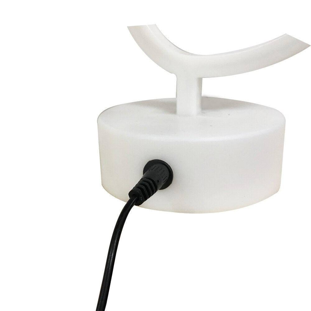 Νυχτερίδα 45 Neon Φωτιστικό Γραφείου Επιτραπέζιο Με Μπαταρία η Ρεύμα - vip mix shop