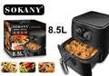AIR FRYER SOKANY ΜΕ ΑΠΟΣΠΩΜΕΝΟ ΚΑΔΟ 8.5lt 1700W SOKANY SK-005 - vip mix shop