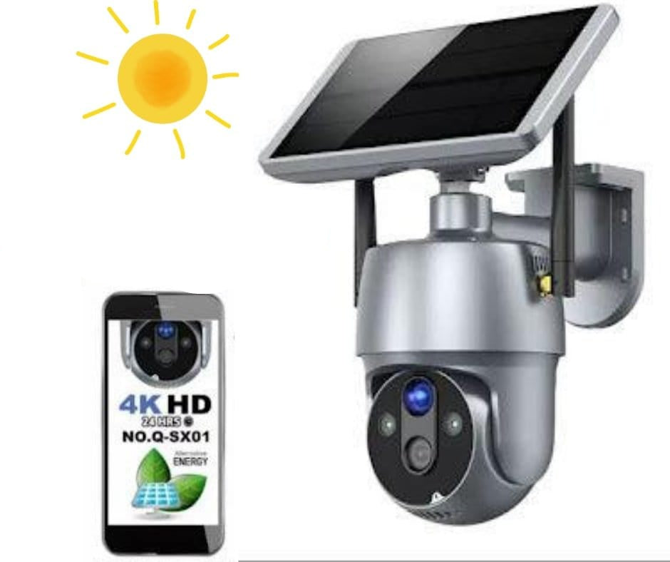 Κάμερα Εξωτερικού Χώρου Χωρίς Ρεύμα με Ηλιακή - vip mix shop