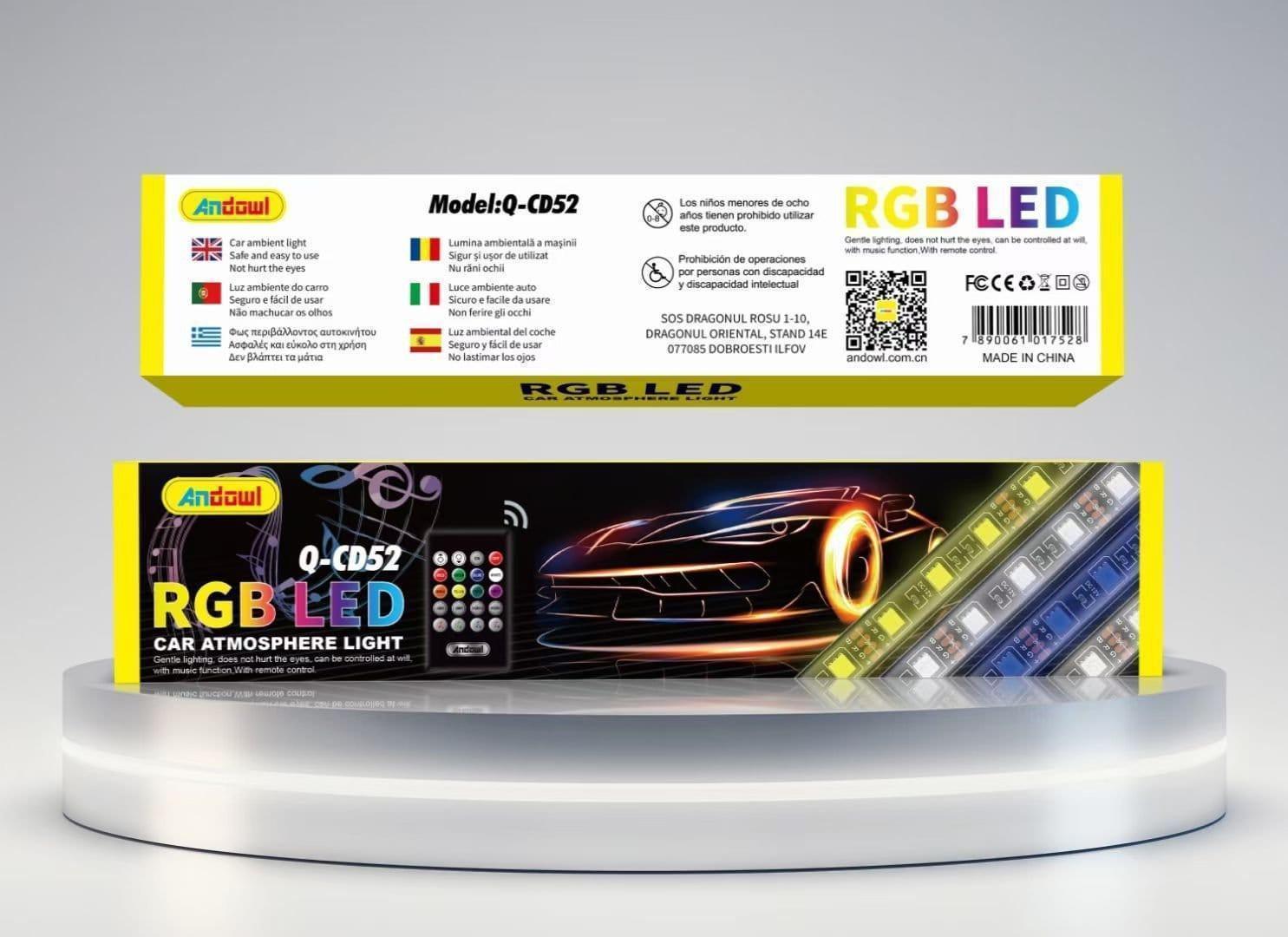 LED RGB Car Atmosphere Light - vip mix shop