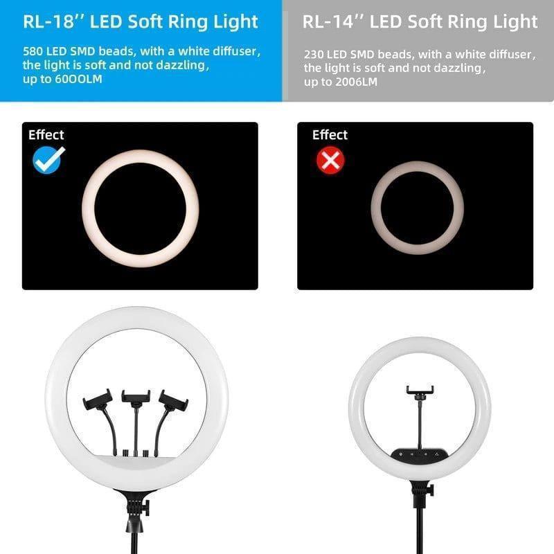 RING LIGHT 45 CM - vip mix shop
