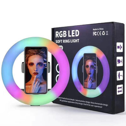 Ring Light RGB LED 10" / Φωτογραφία-βίντεο Tik Tok - vip mix shop