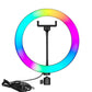 Ring Light RGB LED 10" / Φωτογραφία-βίντεο Tik Tok - vip mix shop