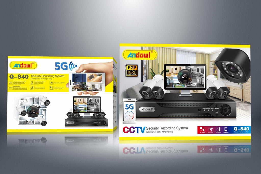 Κάμερες Παρακολούθησης Μέσω Κινητού CCTV ANDOWL Q-S40 - vip mix shop